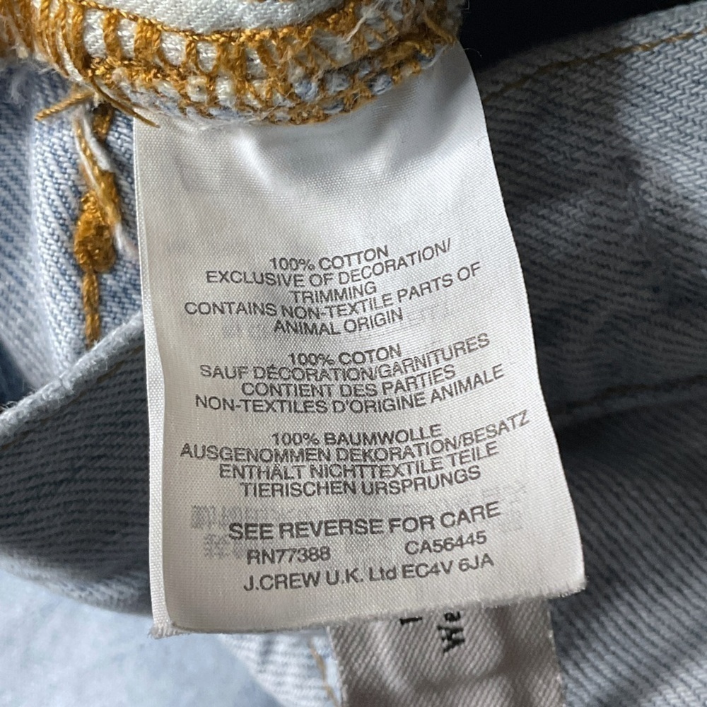 Madewell Perfect Summer Jean High Rise Ankle Light Wash Sz 24 - Picture 12 of 13